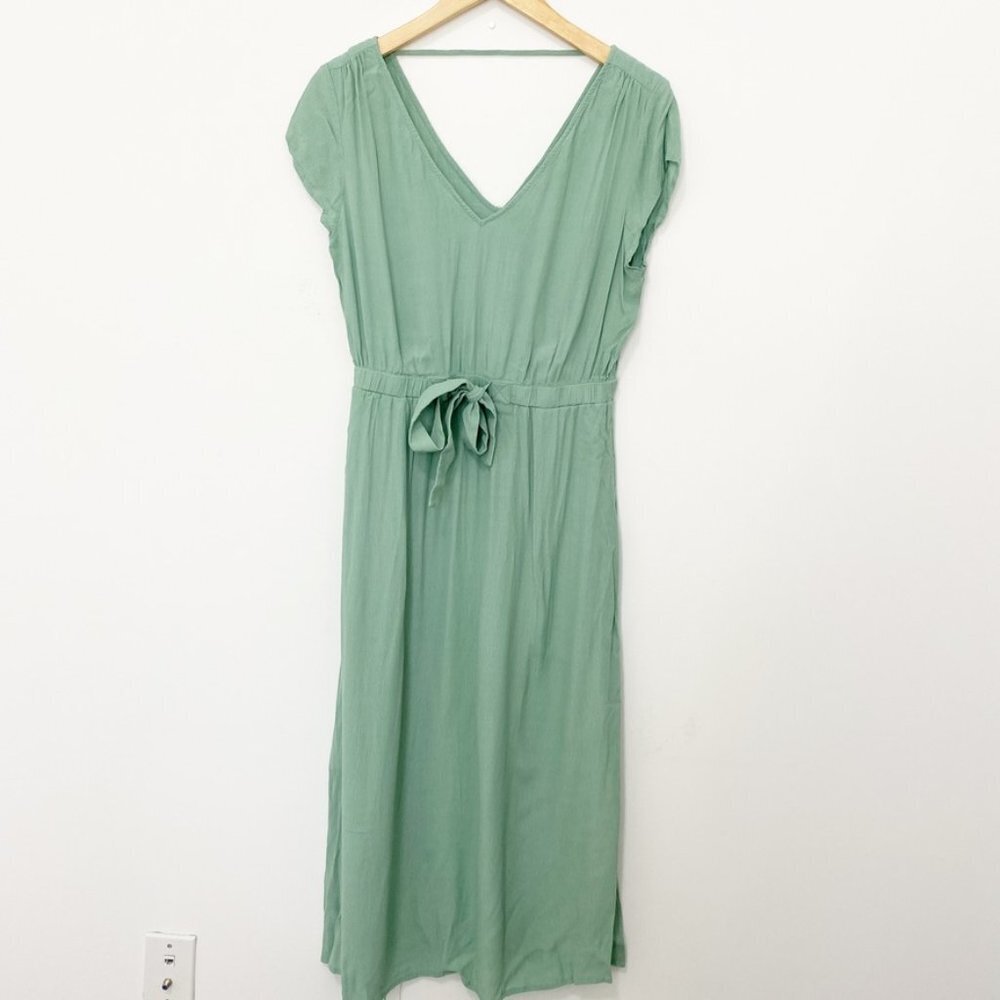 Treasure & Bond Green Maxi Dress Size Small